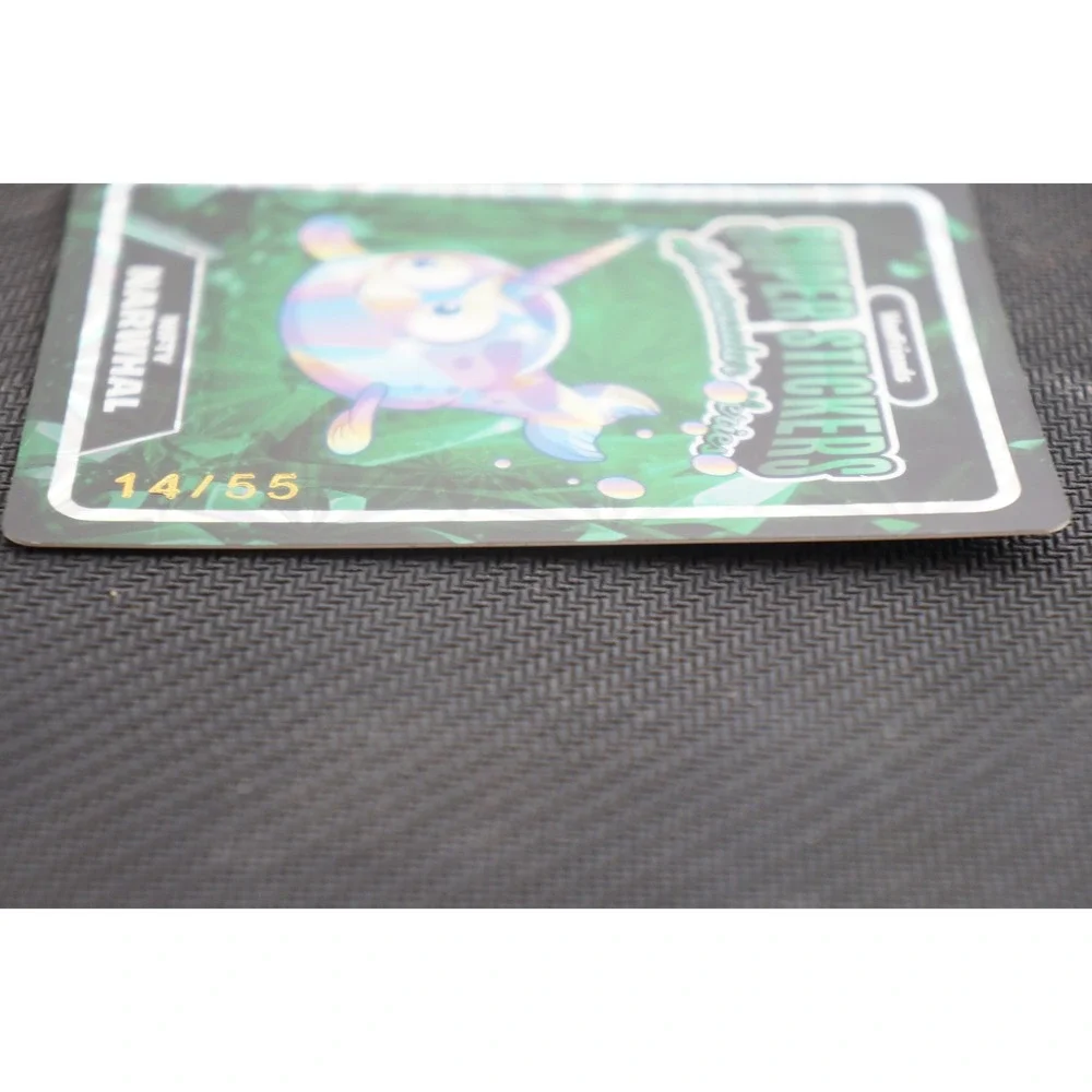 VeeFriends Super Stickers Nifty Narwhal Spectacular Series 14/55 Holo Emerald